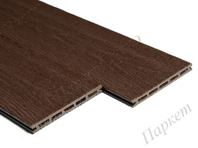 Террасная доска  Qiji, Premium  Шоколад, материал - древесно-полимерный композит - 2