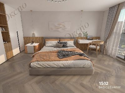 Виниловые полы Floorwood Дуб, 43 класс нагрузки, срок службы - 20 лет - 2