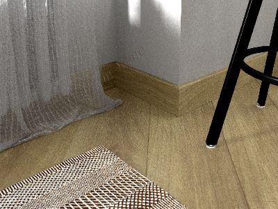 Плинтус виниловый Fine Floor Дуб FF-1508 / FF-1408 Дуб Квебек