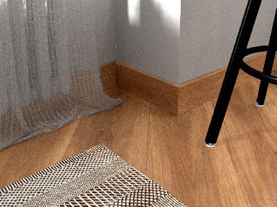 Плинтус виниловый Fine Floor Дуб FF-1512 / FF-1412 Дуб Динан