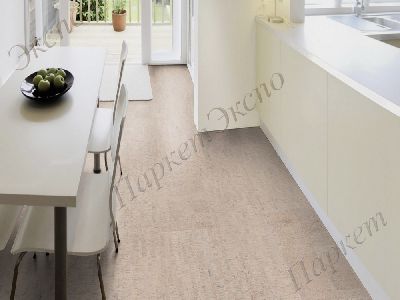 Пробковые полы Fashionable Antique White AJ8K001, Срок службы 15 лет - 1
