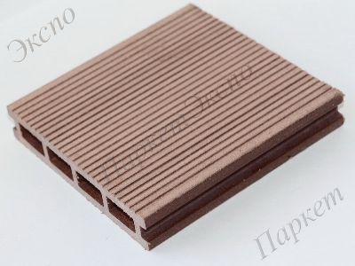 Террасная доска  MasterDeck, Тик  вельвет , материал - древесно-полимерный композит - 3