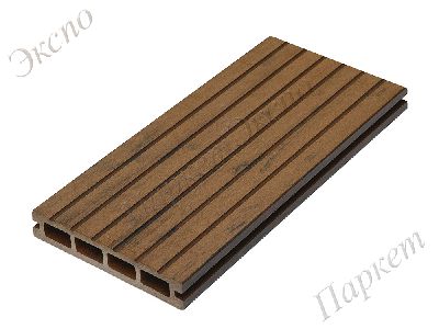 Террасная доска  CM Scandinavia, CM Decking ROBUST Teak(Тик), материал - древесно-полимерный композит - 2