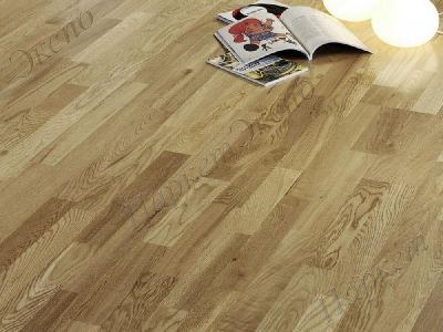 Паркетная Доска Дуб ДУБ ЛИБЕЧЧО ВЫСОКИЙ ГЛЯНЕЦ (FF OAK LIBECCIO HIGH GLOSS 3S) - 2