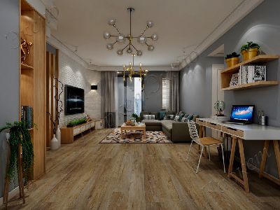 Виниловые полы Floorwood Дуб, 43 класс нагрузки, срок службы - 20 лет - 2