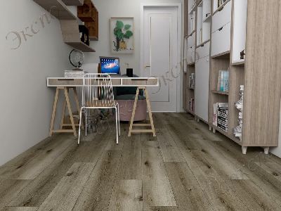 Виниловые полы Floorwood Дуб, 43 класс нагрузки, срок службы - 20 лет - 2
