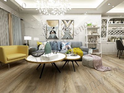 Виниловые полы Floorwood Дуб, 43 класс нагрузки, срок службы - 20 лет - 1