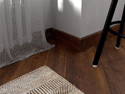 Плинтус виниловый Fine Floor Дуб FF-1575 / FF-1475 Дуб Кале