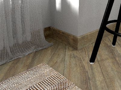 Плинтус виниловый Fine Floor Дуб FF-1507 / FF-1407 Дуб Карлин