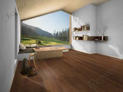Паркетная Доска Дуб Thermo oak medium brushed   арт. 1739924 - 2