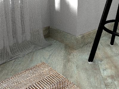 Плинтус виниловый Fine Floor Дуб FF-1520 /  FF-1420 Дуб Фуэго
