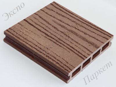 Террасная доска  MasterDeck, Тик вельвет + тиснение под дерево, материал - древесно-полимерный композит - 3