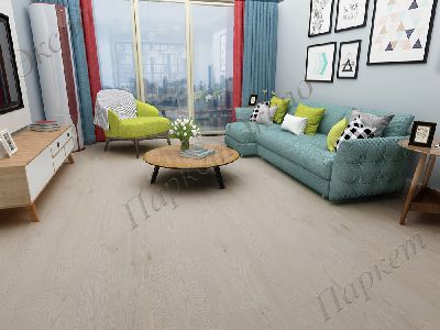 Виниловые полы Floorwood Дуб, 43 класс нагрузки, срок службы - 20 лет - 2