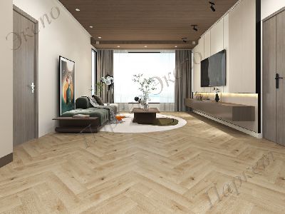 Виниловые полы HOI LOCK FLOORING Дуб, 43 класс нагрузки, срок службы - 25 лет - 3