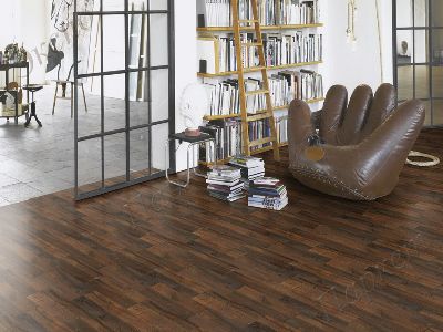 Паркетная Доска Дуб Дуб Smoked tree plank Classic 1739956 - 3