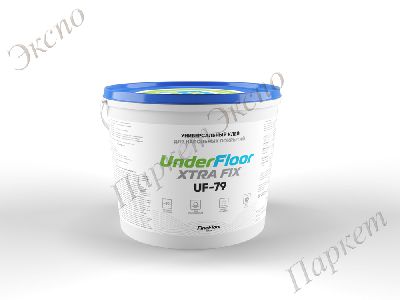 Клей для паркета Underfloor Xtra Fix UF 79, упаковка 6,5 кг, Клей универсальный  Underfloor Xtra Fix UF 79, 6.5кг