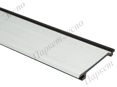 Террасная доска  CM Scandinavia, Cladding FUSION White, материал - композит - 2