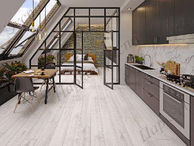 Ламинат 33 класс нагрузки, AlixFloor Дуб Хенсель D40017 , срок службы - 20 лет - 1