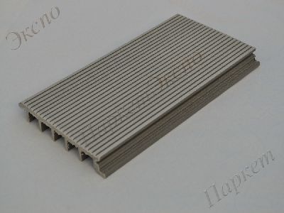 Террасная доска  MasterDeck, Серый вельвет Slim, материал - древесно-полимерный композит - 3