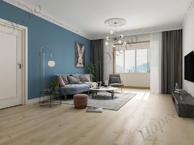 Виниловые полы HOI LOCK FLOORING Дуб, 43 класс нагрузки, срок службы - 25 лет - 1