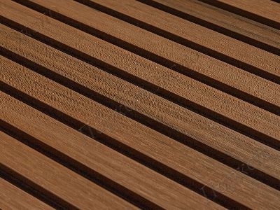 Террасная доска  CM Scandinavia, Стеновая панель CM Wall DUAL TEAK (Тик), материал - композит - 1
