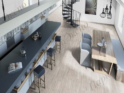 Виниловые полы Tarkett  Art Vinyl Дуб, 43 класс нагрузки, срок службы - 20 лет - 1