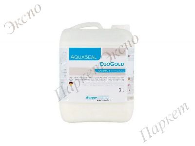 Лак для паркета Aqua-Seal Eco Gold, Однокомпонентный акрилово-полиуретановый лак на водной основе