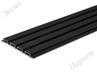 Террасная доска  CM Scandinavia, Стеновая панель CM Wall BLACK WOOD (Черное дерево), материал - композит - 1