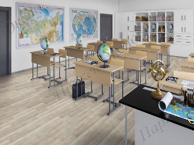Виниловые полы Tarkett  Art Vinyl Дуб, 43 класс нагрузки, срок службы - 20 лет - 1