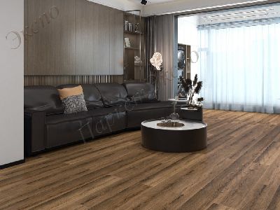 Виниловые полы HOI LOCK FLOORING Дуб, 43 класс нагрузки, срок службы - 25 лет - 1