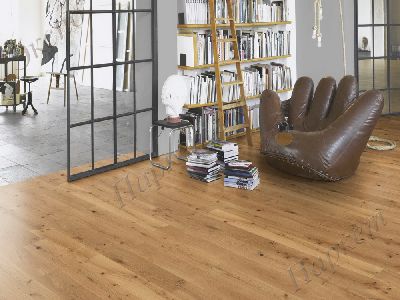 Паркетная Доска Дуб Oak brushed natural oil plus  арт. 1739910 - 2