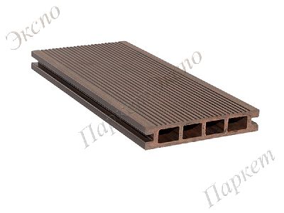 Террасная доска  CM Scandinavia, CM Decking MIX Wenge, материал - древесно-полимерный композит - 2