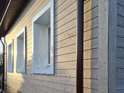 Террасная доска  CM Scandinavia, Фасадная панель CM Cladding BARK, Ясень, материал - композит - 1