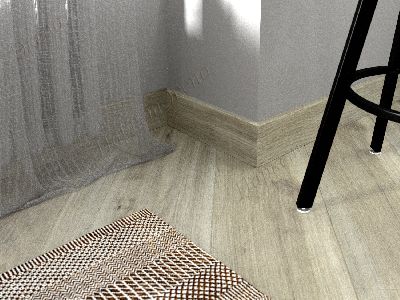 Плинтус виниловый Fine Floor Дуб FF-1574 / FF-1474 Дуб Верона