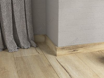 Плинтус виниловый Fine Floor Дуб FF-1969 / FF-2069 Дуб Мале