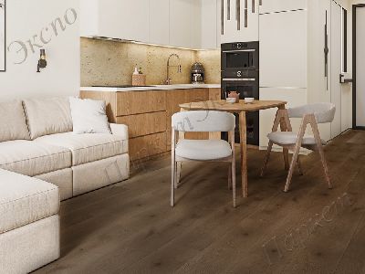Виниловые полы Floorwood Дуб, 43 класс нагрузки, срок службы - 20 лет - 1