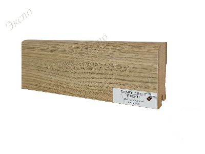 Плинтус ламинированный DEARTIO Декор B302-11 Дуб натуральный