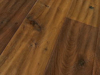 Паркетная Доска Дуб Дуб Smoked handscraped brushed Classic 1739955 - 1