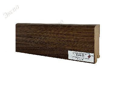 Плинтус ламинированный DEARTIO Вяз B302-23 Волжский вяз коричневый