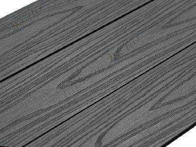 Террасная доска  CM Scandinavia, CM Decking Reverse Чаркол / Волнат , материал - древесно-полимерный композит - 2
