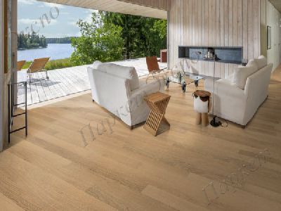 Паркетная Доска Дуб Дуб  FULL PLANK  STORY BRUSHED NEW ARCTIC 138 - 3