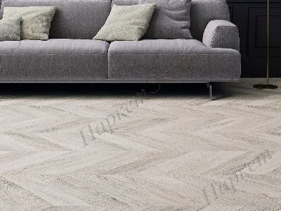 Ламинат 33 класс нагрузки, Faus LIGHT GREY CHEVRON S180086, срок службы - 25 лет - 3