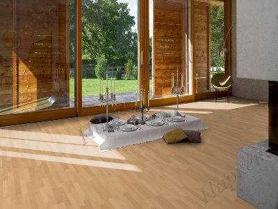 Паркетная Доска Бук Бук Natur  1518088 - 2