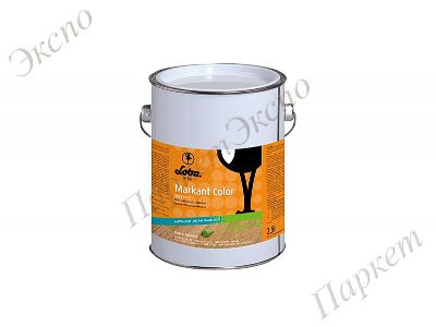 Масло для пропитки древесины Markant Color, упаковка 2.5л, Специальное пропитывающее средство на основе натурального воска и модифицированных природных масел.