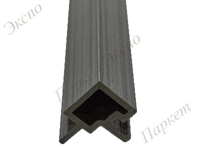 Террасная доска  CM Scandinavia, Угловой профиль  для CM Wall STONE GREY (Стоун Грэй), материал - композит - 3
