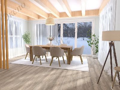 Виниловые полы Floorwood Дуб, 43 класс нагрузки, срок службы - 20 лет - 3