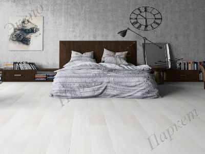 Паркетная Доска Ясень  WHITE PEARL - 3