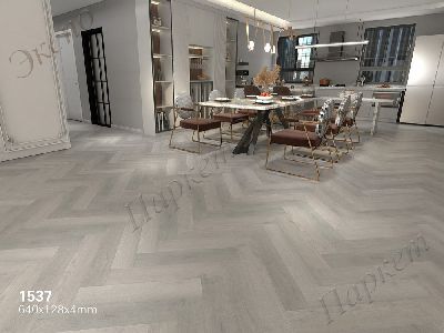 Виниловые полы Floorwood Дуб, 43 класс нагрузки, срок службы - 20 лет - 2