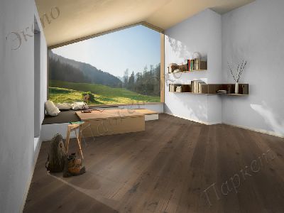 Паркетная Доска Дуб Oak smoked grey handcrafted 1739951 - 2