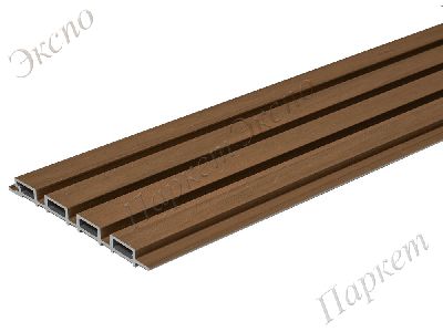 Террасная доска  CM Scandinavia, Стеновая панель CM Wall TEAK (Тик), материал - композит - 1